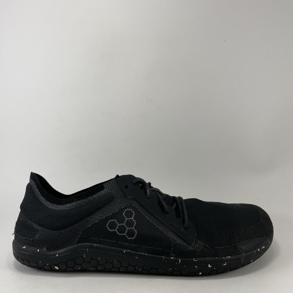 Vivobarefoot Primus Lite III Mens 10, EU 43 Black Minimalist Barefoot Shoes